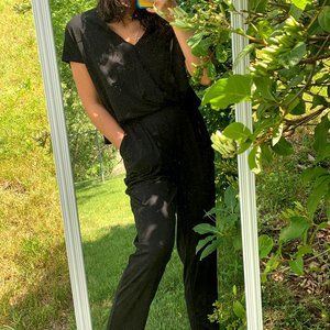 UNIQLO Jumpsuit Black